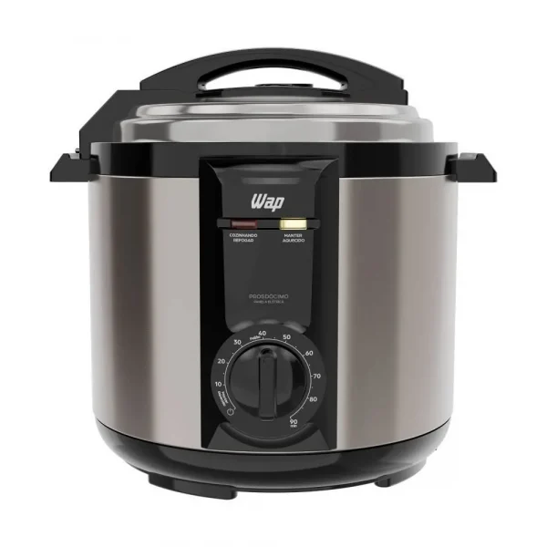 Panela de Pressão Elétrica WAP 900W 5 Litros Inox WPPE2